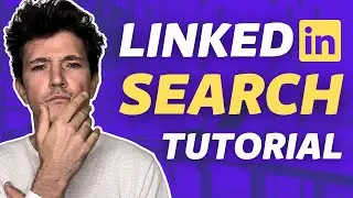 How to Use LinkedIn Search Filters - Find People and Account using Linkedin Basic Search