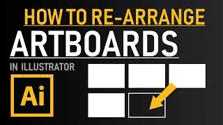 How to rearrange Artboards in Illustrator | Move or Reorder Artboards | Zeedign Tutorials