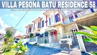 VILLA PESONA BATU RESIDENCE 58 BY BETTERSTAY || VILLA STRATEGIS DI KOTA BATU || MULAI 500 RIBUAN