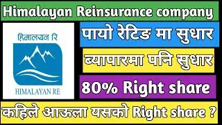 Himalayan Reinsurance Right share | Upcoming IPO in Nepal | IPO share market in Nepal