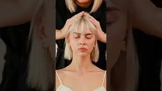 Relaxing asmr head massage for Oksana 