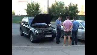 Одесская милиция задержала машину, которая находилась в розыске
