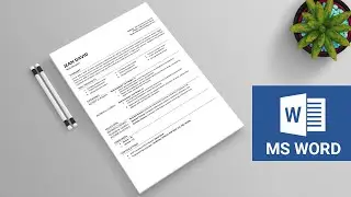 How to Create Resume in Microsoft Word (2021) ⬇  DOWNLOAD FREE