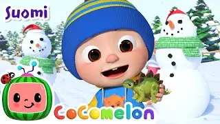 Talvilaulu | CoComelon Finnish | Talvi Suomessa