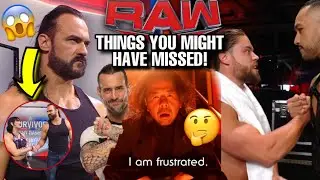 THINGS YOU MIGHT HAVE MISSED! WWE RAW! DREW MCINTYRE JOINS WITH JUDGMENT DAY! DREW MCINTYRE HEEL