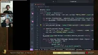 Building a Twitch Chat Game in Rust part 1 - Twitch Live Stream