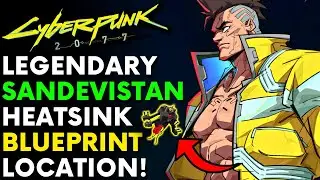 Cyberpunk 2077 - Legendary Sandevistan Heatsink Crafting Spec! (Location & Guide)