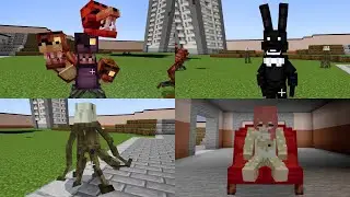 Dormitabis Addon Beta 1 Release | Minecraft PE Five Nights at Freddy's [FNAF]