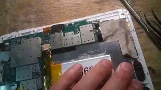 Замена аккумулятора в планшете Digma iDsD7 3G