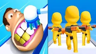 Gun Clash 3D: Battle Friends | Teeth Shield - All Levels Gameplay (Android, iOS) | MEGA APK UPDATE