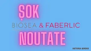 ȘOK NOUTATE! BIOSEA S-A ALĂTURAT COMPANIEI FABERLIC!!!!