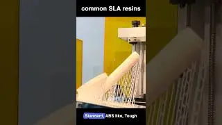 common SLA resins #3dprinting