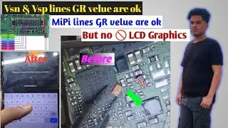 VSP(+5) ok কিন্তু VSN(-5) লাইন missing.Cool testing GR ok,Hot testing -5 Voltage নাই@Phonefixtalib