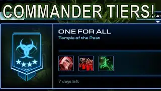 Co-Op Commander Tier List (One for All) | Starcraft II: Co-Op