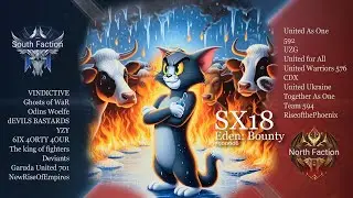 Fattzo's Pad defending! SX18 Eden - 1h 30 mins tile war - UaO 670 vs goW 579 [Rise of Castles]