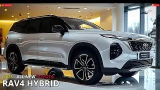 New 2025 Toyota RAV4 Hybrid (210HP) - Interior and Exterior in details (Luxury American SUV)