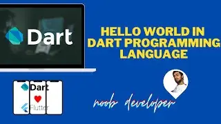 Hello World in Dart - Dart tutorials for beginners in hindi/urdu