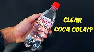 Clear Coca Cola Taste Test