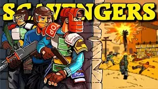 We lived between 2 HUGE CLANS in Rust...