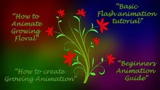 Adobe flash tutorial : Growing vines