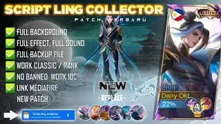 NEW - Script Skin Ling Collector No Password | Full Effect Voice | Patch Terbaru