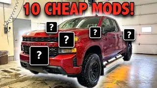 10 CHEAP Mods for your 2019+ SILVERADO