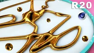 Cinema 4D Tutorial - Smooth Spline Animation ( No Plugin )  Part 2