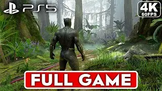 BLACK PANTHER WAR FOR WAKANDA PS5 Gameplay Walkthrough Part 1 FULL GAME [4K 60FPS] -  No Commentary