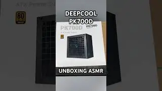 DEEPCOOL PK700D 80 Plus Bronze ATX Power Supply Unboxing ASMR #shorts #unboxing #asmr #psu #deepcool