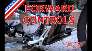 Triumph Boneville DIY universal forward controls – ep 33 p1 – Roma Custom Bike
