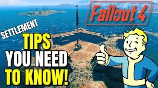 Fallout 4 6 ESSENTIAL SETTLEMENT TIPS You Should Know!