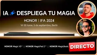 ¡Este plegable LO CAMBIA TODO! | Presentación en directo del HONOR MAGIC V3