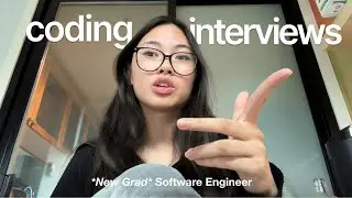 coding study vlog 🎧 preparing for software engineer interviews