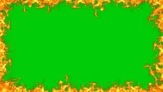 fire flame green screen hd