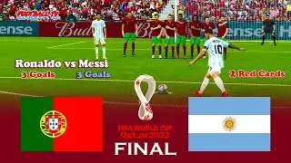 Portugal vs Argentina | FIFA World Cup 2022 Final | Match eFootball PES 2021