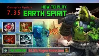 Earth Spirit Patch 7.35b | Figuring out the Meta Item Build