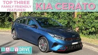 Family-Friendly Features of the Kia Cerato GT | BabyDrive Review