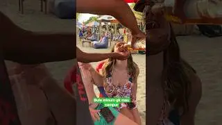 Bule gk bisa mabuk 