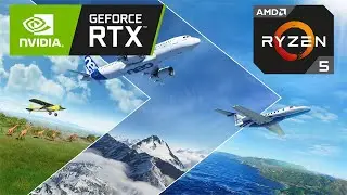 Microsoft Flight Simulator | 1080p | Acer Nitro 5 | Ryzen 5 5600H | RTX 3060 Laptop (95W)