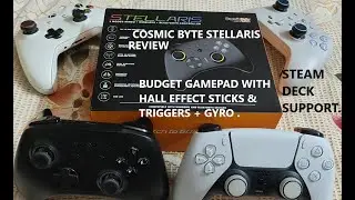 Cosmic Byte Stellaris Budget Wireless Gamepad Review | Hall Effect Sticks + Gyro + Macros & More