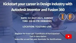 Kickstart your career in Design Industry with Autodesk Inventor and Fusion 360 | Your Engineer
