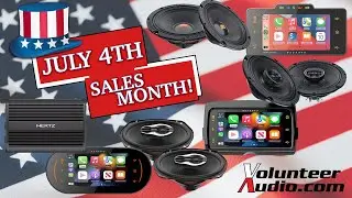 Huge Volunteer Audio Soundstream & Hertz Motorcycle Audio Independence Month Sale! Dont miss out!