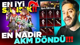 EN NADİR SİLAH DESENİ GERİ DÖNDÜ! 4 FARKLI DESTANSI SET! OYUNUN EN İYİ SANDIĞI! PUBG Mobile