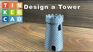 How to Make a Brick Tower in Tinkercad