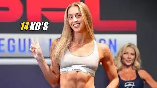 Bela, invicta e LETAL.. Dakota Ditcheva é a nova MÁQUINA de nocautes no MMA
