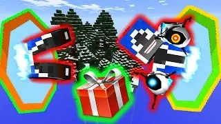 НОВОГОДНИЙ ЗИМНИЙ ОСТРОВ! - ГЕНЕРАТОР БЕСКОНЕЧНОГО СНЕГА! - ПОРТАЛЬНЫЕ ВЫЖИВАНИЯ В МАЙНКРАФТ!