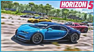 Forza Horizon 5 - Top 14 Fastest Hypercars Drag Race