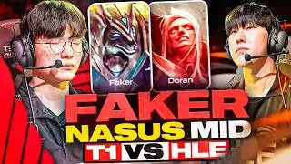 🩸¡SACAN VLADIMIR CONTRA FAKER EN LCK! 😱 *ME EMOCIONO* // T1 vs HLE PLAYOFFS