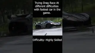 Drag race in my Genshin Impact(Ningguang) themed Jesko in Forza Horizon 5 