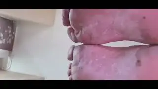 mature soles barefoot to